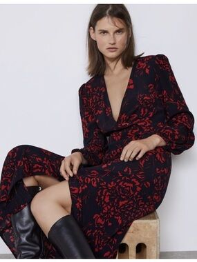 Zara Dress Floral Print